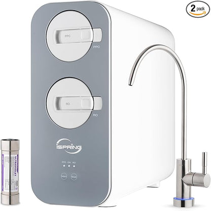 iSpring RO800G+UVF8 Tankless Reverse Osmosis System by iSpring
