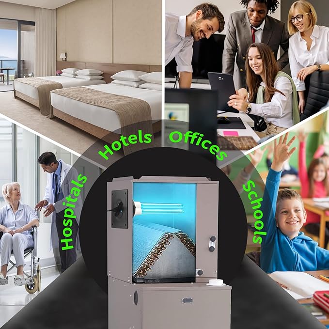 80W UV Light for HVAC Systems- Ozone-Free Commercial/Whole House Duct UVC Lamp - Image 7