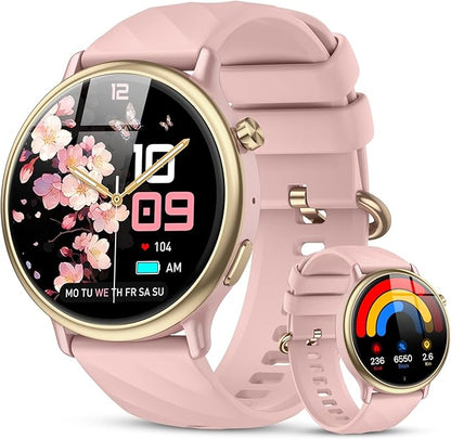 Smart Watch for Women Fitness Tracker: Waterproof Digital Mens Watches Make by Paukila