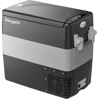 BougeRV 12V Portable Refrigerator Fridge Freezer Portable Car Fridge 53 Quart by BougeRV