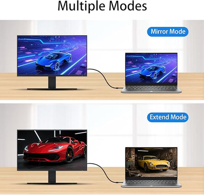 Mbiydeg DisplayPort to HDMI Adapter 4K 30Hz, Stable Signal - Image 5
