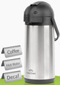 Cresimo Coffee Carafe for Keeping Hot 102oz Airpot Coffee Dispenser - 3L by Cresimo