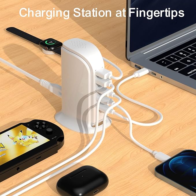 USB C Charger Block Multiport Upoy, Upgrade Charging Station - Image 4