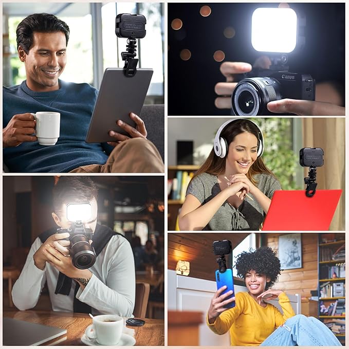 Ulanzi VL100X Selfie Light, Clip LED Light Panel - Image 8