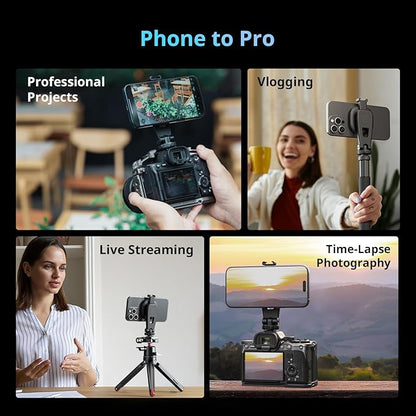 SMALLRIG AC-10 Magnetic Attachable Phone Clamp, Phone Mount - Image 7