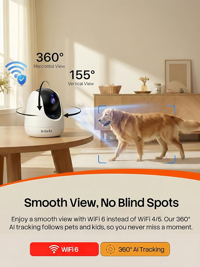 Tenda CP3 Pro 2K Indoor Security Camera - Image 7