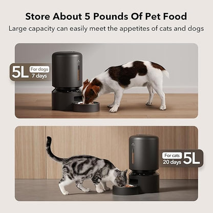 PETLIBRO Automatic Cat Feeder, 5G WiFi Automatic Dog Feeder - Image 3