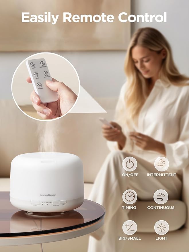 InnoGear 500ml Essential Oil Diffuser - Image 4