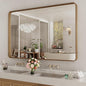 LOAAO 50X30 Inch Bathroom Mirror by LOAAO