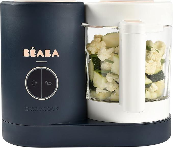 BEABA Babycook Neo Baby Food Maker | Non-Toxic Glass & Stainless Steel | by BEABAUSA