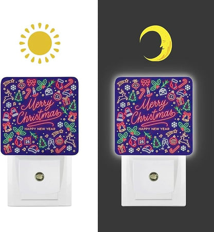 YKJAHSD Merry Chrismas Night Light, Plug into Wall Decor Nightlights - Image 7