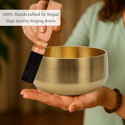 Large Tibetan Singing Bowl Set - Image 5