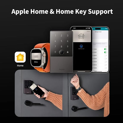 Aqara Smart Lock U100, Fingerprint Keyless Entry Door Lock - Image 3