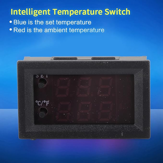 Fayelume Temperature Controller, Digital Display DC 12V Thermostat, -50 to 110 - Image 3