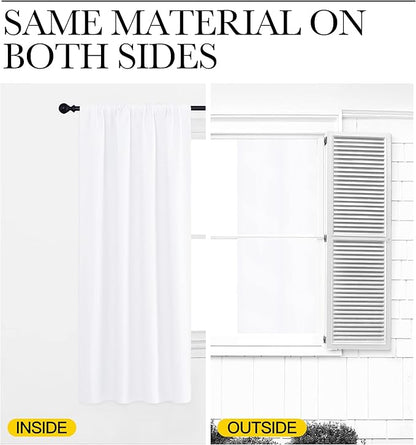 NICETOWN Kitchen Window Curtain Panels - Image 6