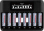 Tenergy TN480U 8-Bay LCD Display Fast Charger by Tenergy
