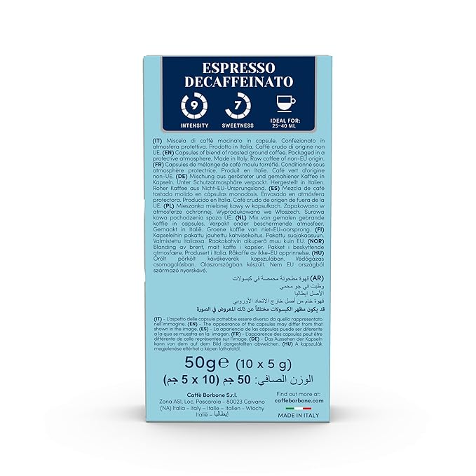 Caffè Borbone Decaffeinated Aluminum Capsules Compatible - Image 2