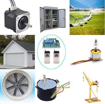 Motor Wireless Remote Control Switch AC 85V 110V 220V 250V 10A High Power Door - Image 2