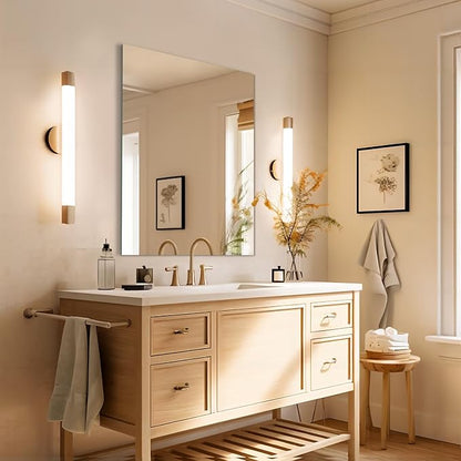 Mirrorons Bathroom Mirror 28"×36", Modern Bathroom Vanity Mirror, Frameless - Image 3