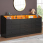 9 Drawers Dresser, Dresser for Bedroom by AuromieDirect