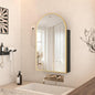 Gold Arched Bathroom Cabinet by FunFurnitureFollowLife