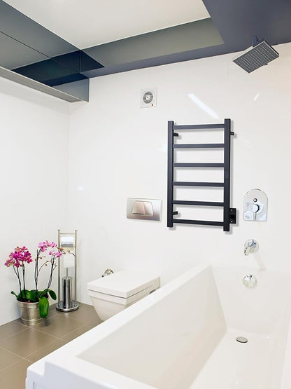 Smart Wireless Electric Towel Warmer | Blade Thin 6 Bar Design | Hardwired & - Image 5