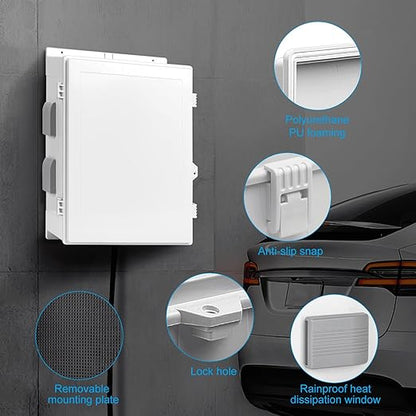 Outdoor Waterproof Electrical Junction Box, ABS Water Resistant Enclosure - Image 6