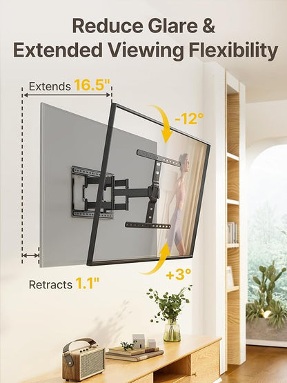 monTEK Ultra Slim TV Wall Mount - Image 7