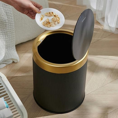 URALFA 3.7 Gallon Motion Sensor Bathroom Trash Can - Image 4