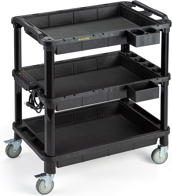 ELAFROS Multi-Use Rolling Cart by ELAFROS