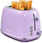 Roter Mond 2 Slice Toaster Retro Stainless Steel by RoterMond