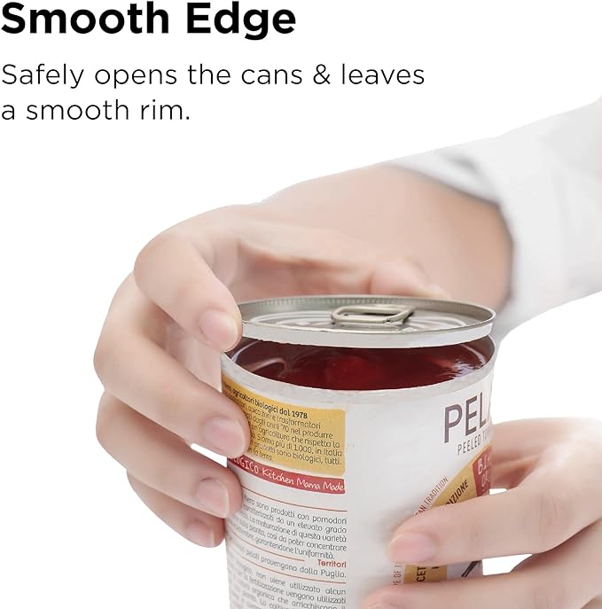 Kitchen Mama Auto 2.0 Electric Can Opener: Blade Opens Almost Any Can Pop or - Image 6