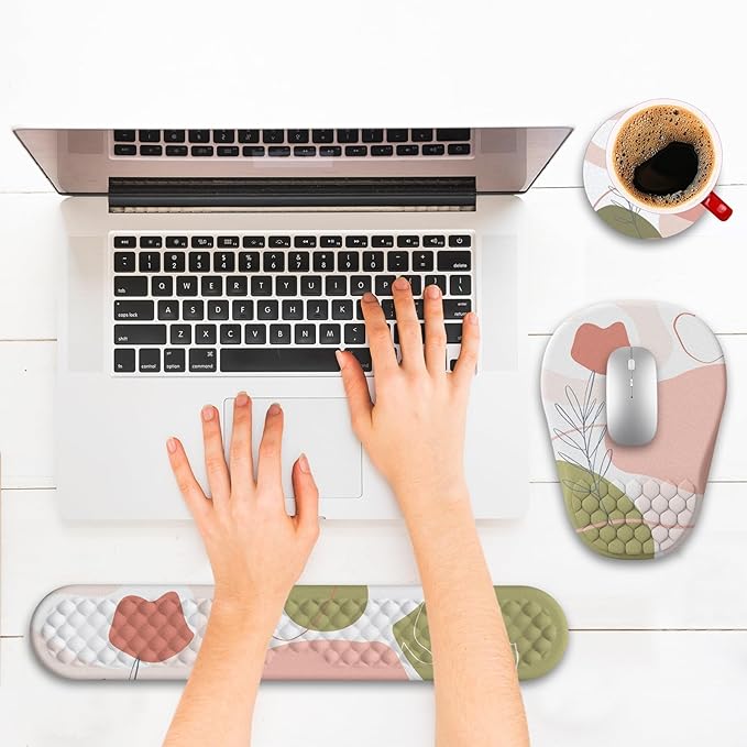 Ergonomic Mouse Pad and Keyboard Wrist Rest - Image 6
