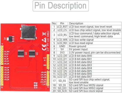 DIYmalls 2.4" inch TFT LCD Display Module ILI - Image 3