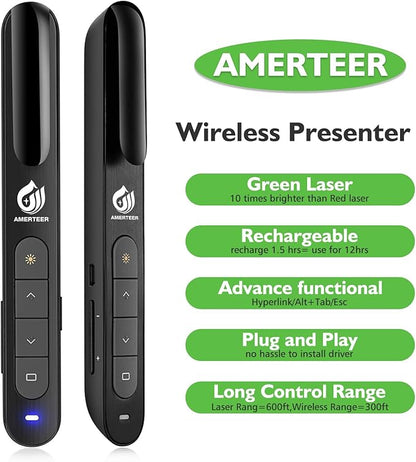 AMERTEER Wireless Presentation clicker - Image 2
