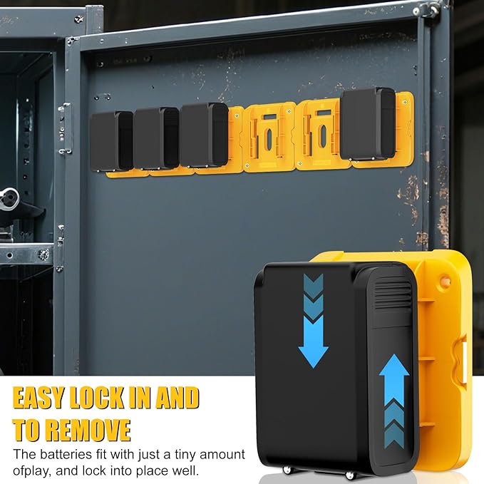 6 Pack Battery Mount Holder Compatible - Image 3