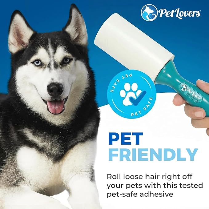 PetLovers Extra Sticky Lint Roller Ultimate Value Set 800 Sheets - Image 7