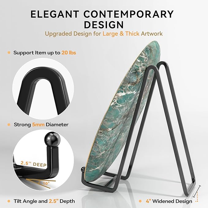 IPAME 10 Inch Large Plate Stands - Image 2