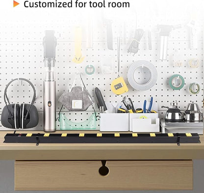 10 Outlet Long Power Strip Surge Protector, Heavy Duty Industrial Metal Power - Image 6