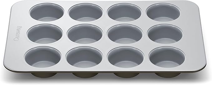 Caraway Non-Stick Ceramic 12-Cup Muffin Pan by Caraway