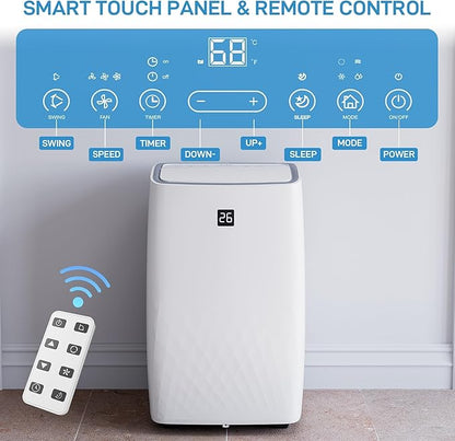 Portable Air Conditioners 12000 BTU, Remote Control AC - Image 4