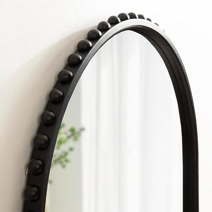 Kate and Laurel Beadbrook Modern Beaded Arched Mirror - Image 5