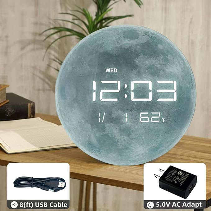 Nbdeal 13" Digital Wall Clock - Image 3
