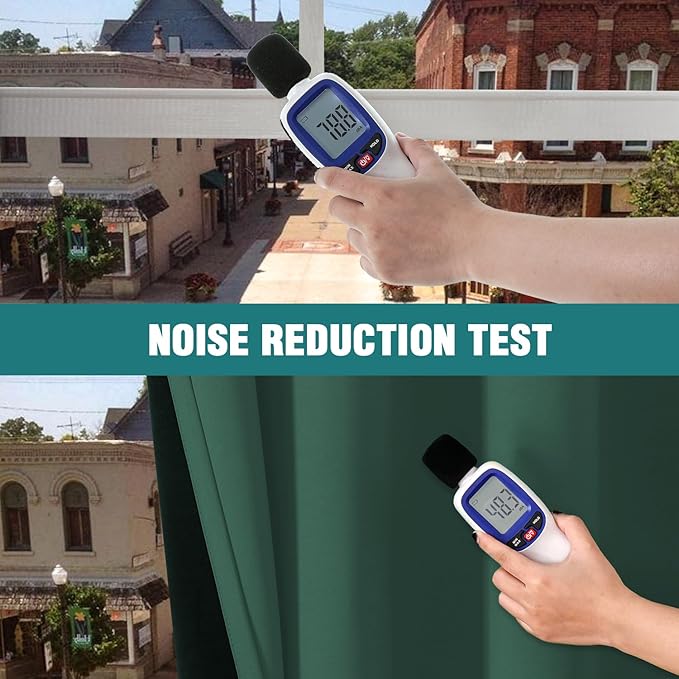 ChrisDowa 100% Blackout Curtains 108 inch Long - Image 5