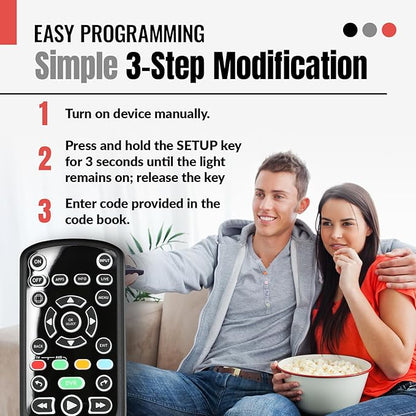 ANDERIC RRCM7500 for Channel Master DVR Remote Control CM7500XRC2 Replacement - Image 9