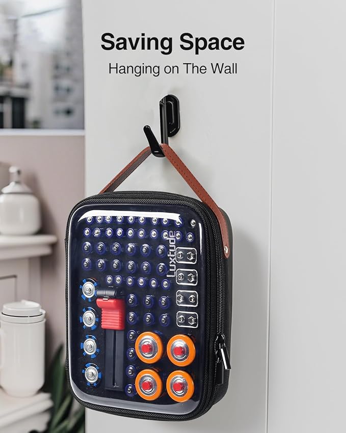 Luxtude Battery Organizer Storage Case - Image 6