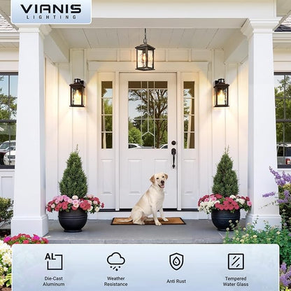 VIANIS Motion Sensor Outside Lights - Image 2