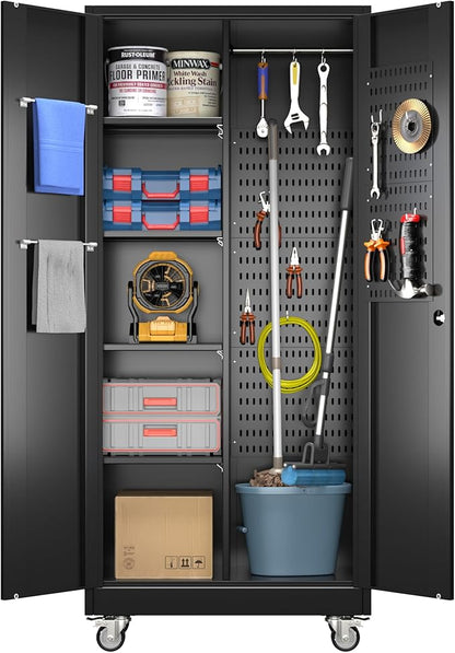 SUXXAN Broom Closet Storage Cabinet by SUXXANFurniture