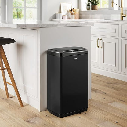 Kraus GarbagePro Rectangular 13 Gallon Hands-Free Motion Sensor Trash Can - Image 2