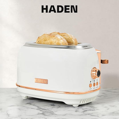 Haden Heritage 2-Slice Wide-Slot Toaster, Stainless-Steel Bread Toaster - Image 6